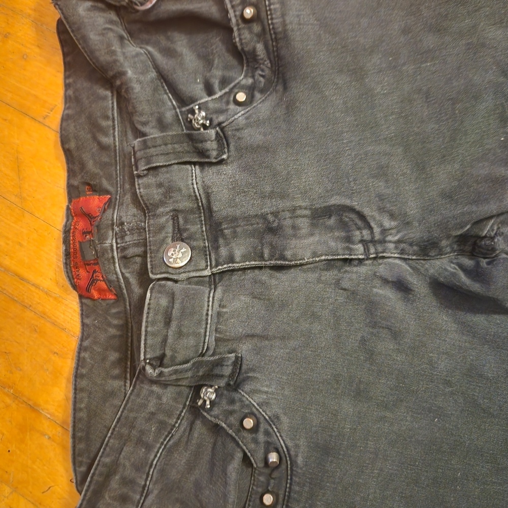 Vintage 90s/y2k Trip pants skinny jeans